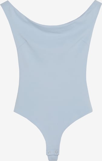 Scalpers Off Shoulder Body ' ' in blau / hellblau, Produktansicht