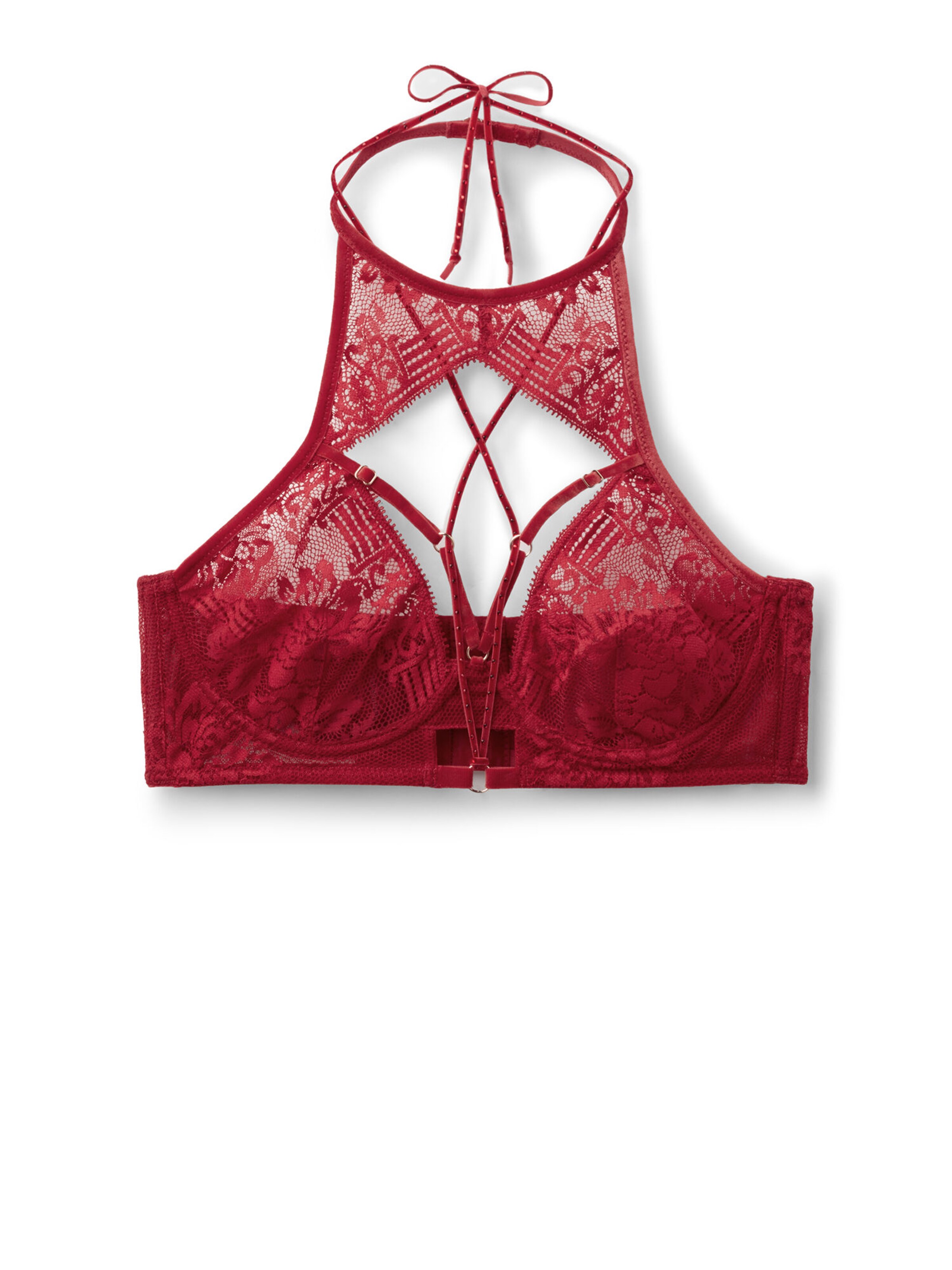 INTIMISSIMI Bustier BH 'LA FEMME FATALE' in Rot: Vorderseite