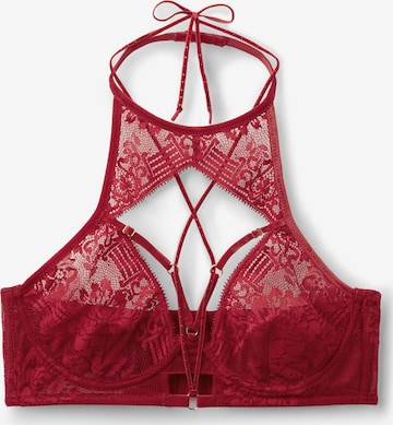 INTIMISSIMI Bustier BH 'LA FEMME FATALE' in Rot: Vorderseite