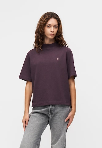 G-STAR - Camiseta en lila: frente