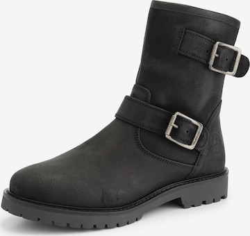 Bottines 'Vattrup' Travelin en noir : devant