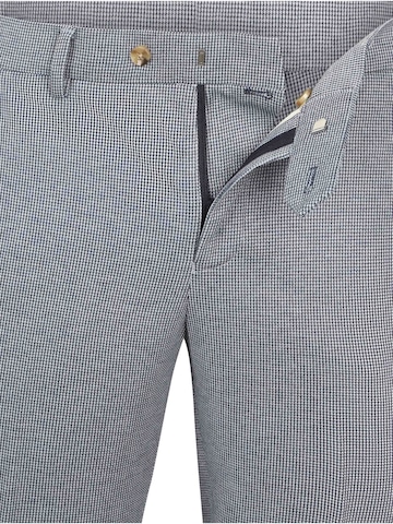 Coupe slim Pantalon à plis Suitable en bleu