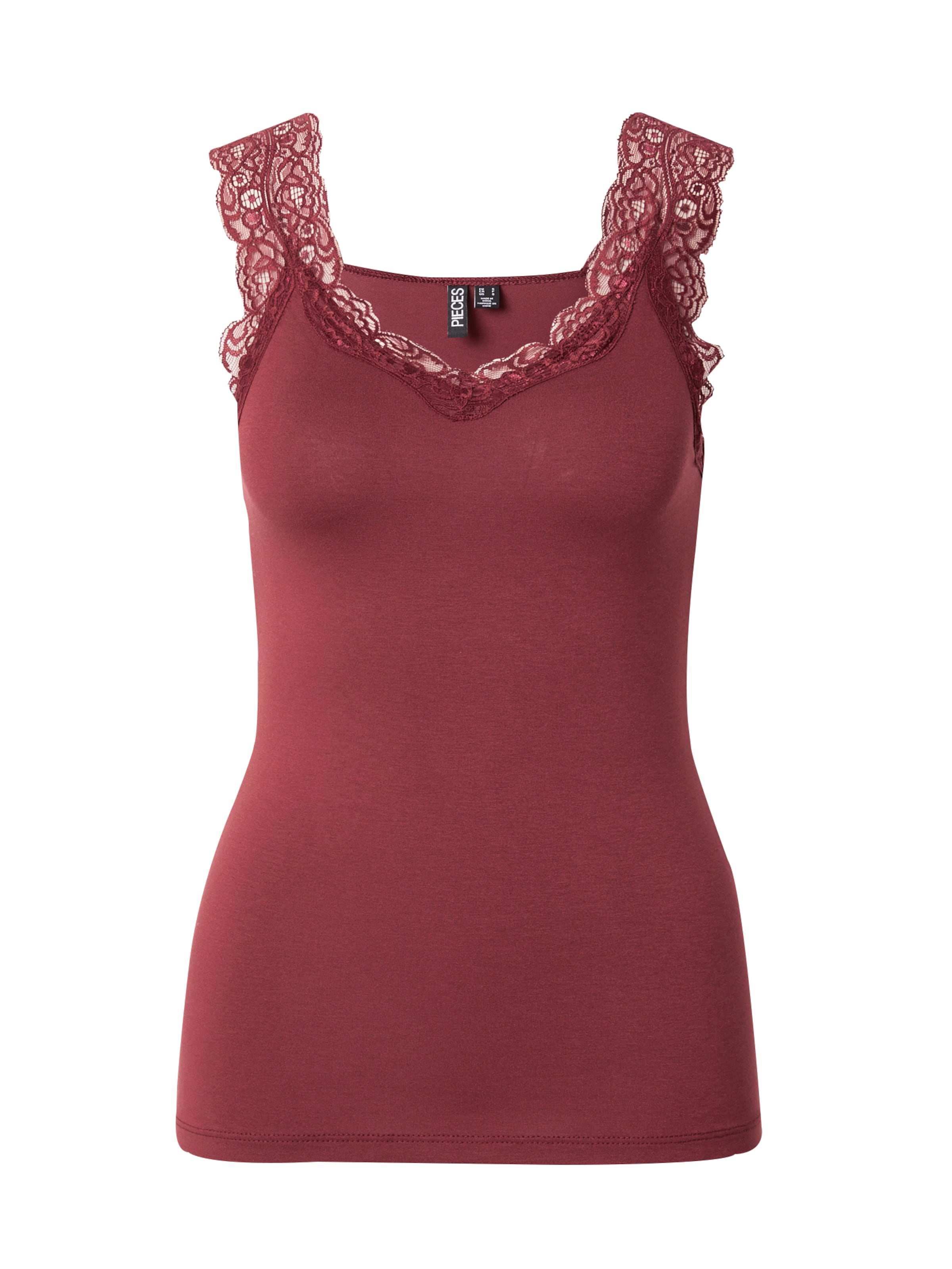 PIECES Topp 'PCBARBERA' i röd: framsida