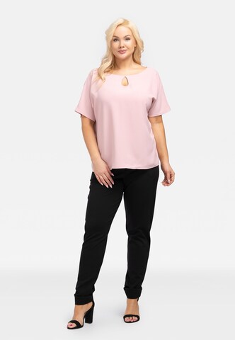 Camicia da donna di Karko in rosa