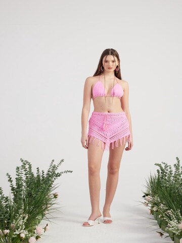 HOLLY LOLLY Trojúhelníková Bikiny – pink