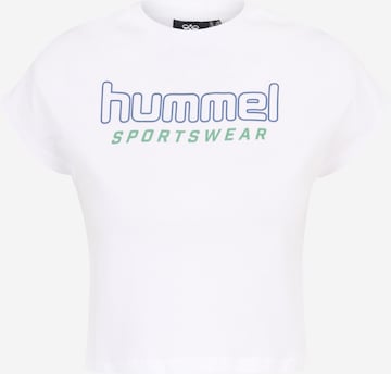 Hummel T-Shirt 'June' in Weiß: Vorderseite