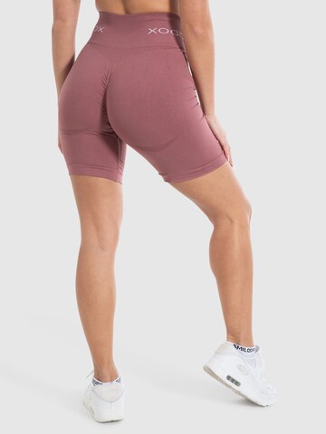 Smilodox Skinny Workout Pants 'Azura' in Pink