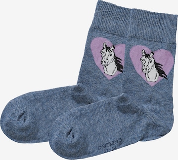 camano Socks in Blue