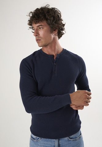 Pull-over Felix Hardy en bleu : devant