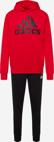 Survêtement ADIDAS SPORTSWEAR en rouge : devant