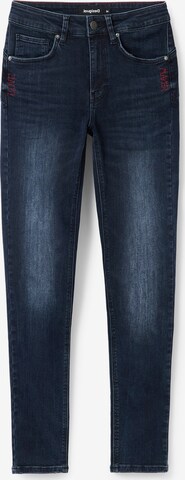 Desigual Slimfit Jeans in Blauw: voorkant