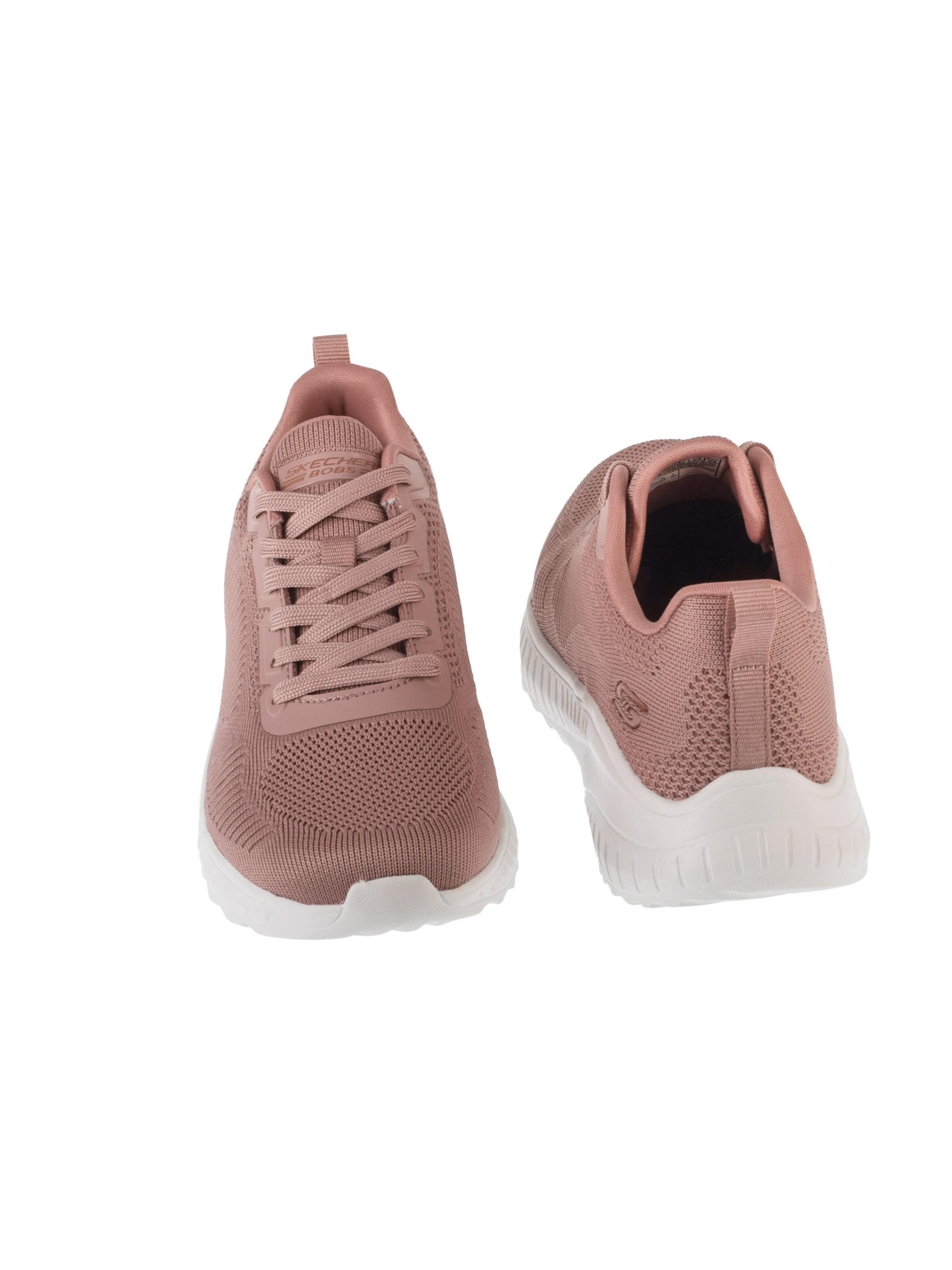 SKECHERS Sneakers laag 'Skechers Bobs Squad Chaos - Face Off' in Roze