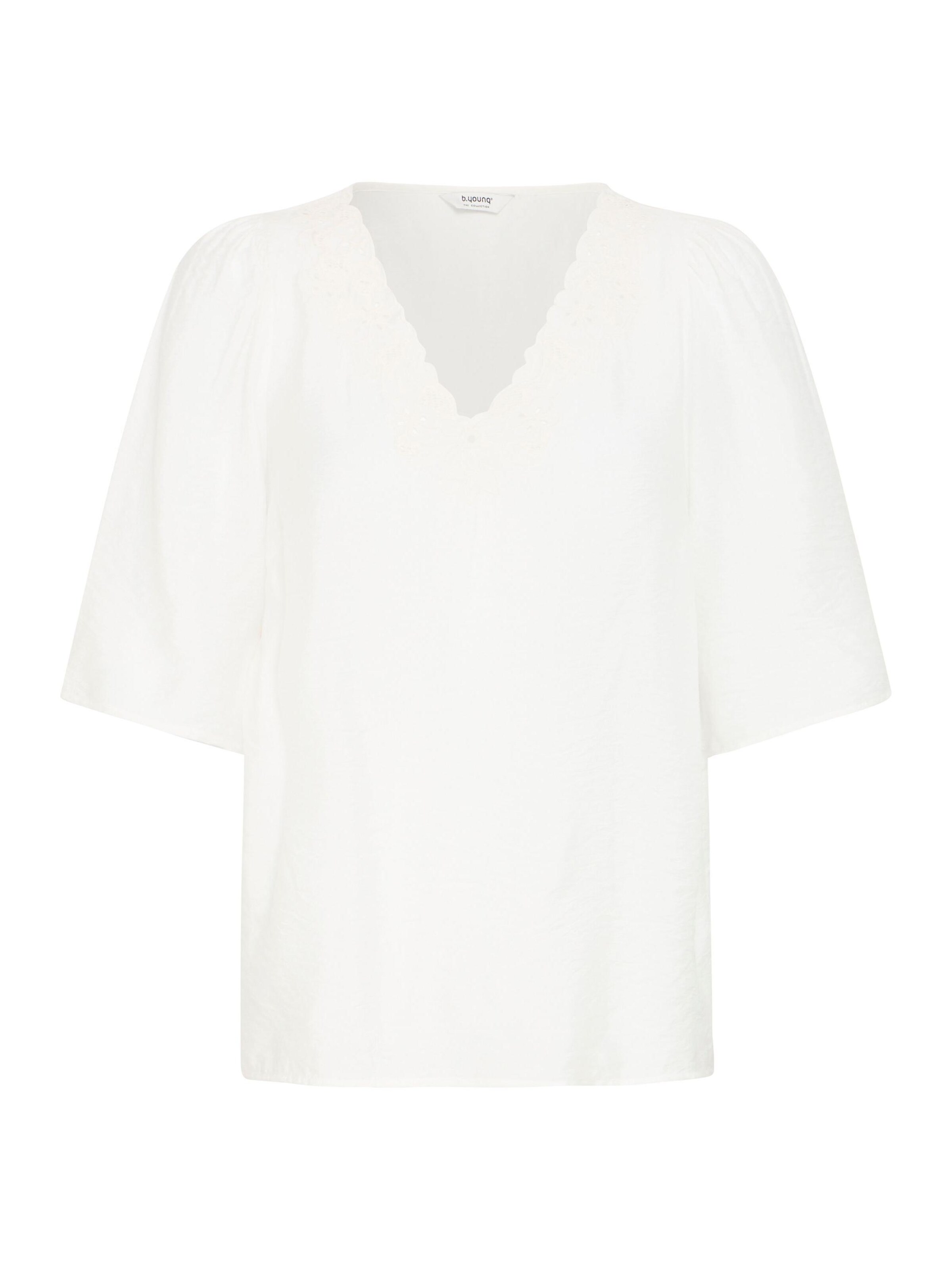 b.young Blouse 'Havala' in White: front