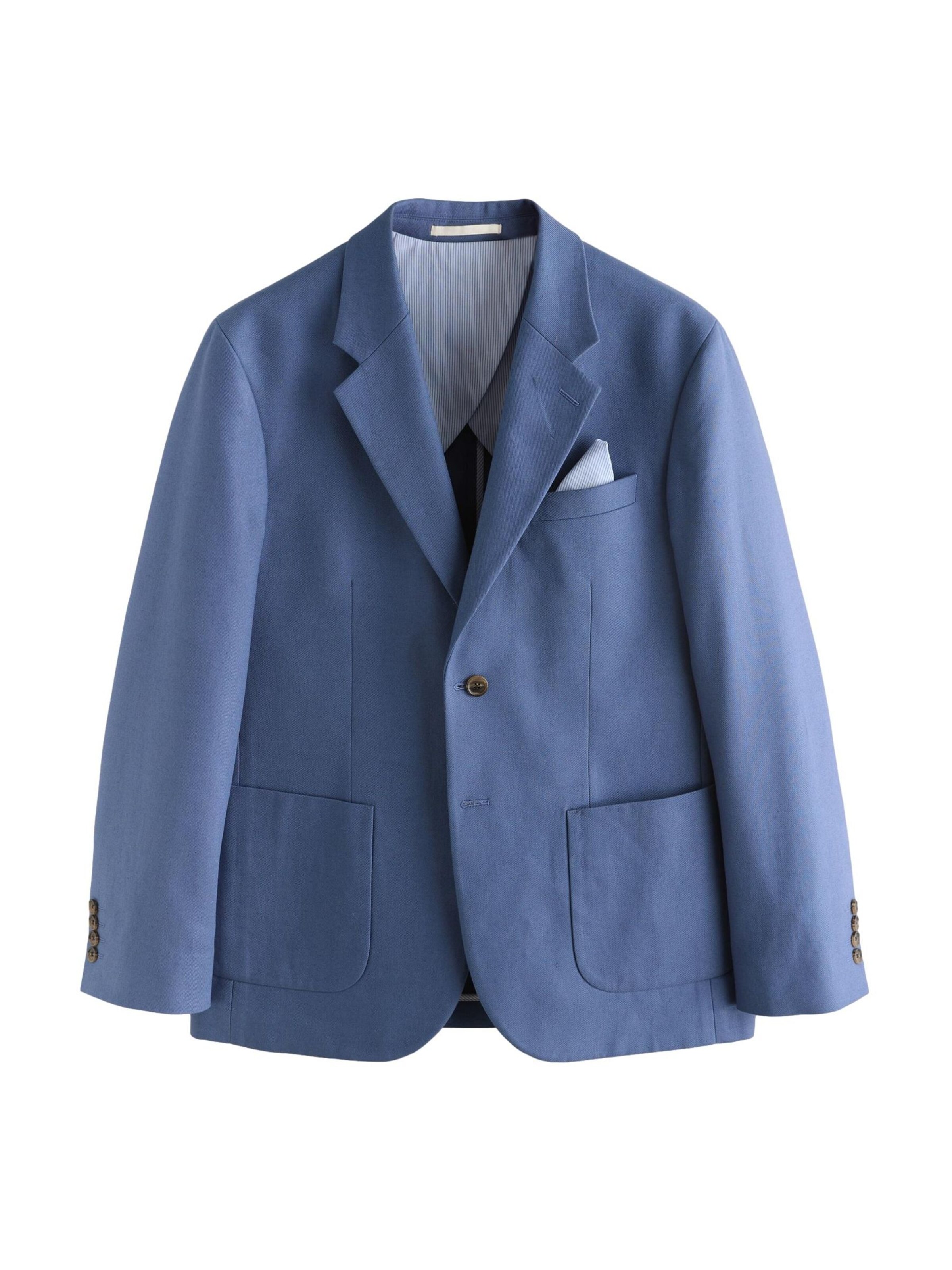 Next Comfort Fit Sakko in Blau: Vorderseite