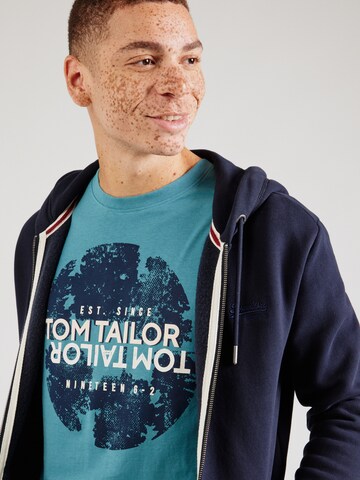 T-Shirt TOM TAILOR en bleu