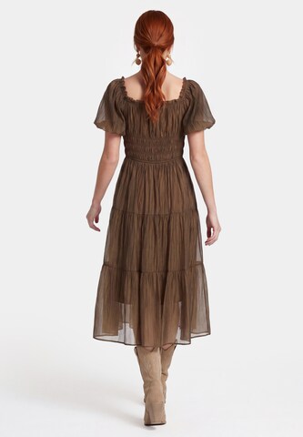 usha FESTIVAL - Vestido en marrón