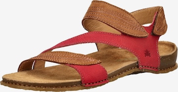 Sandales EL NATURALISTA en rouge : devant