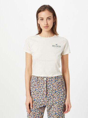 HOLLISTER T-Shirt in Beige: predná strana