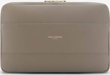 Isabel Bernard Laptoptas in Beige: voorkant