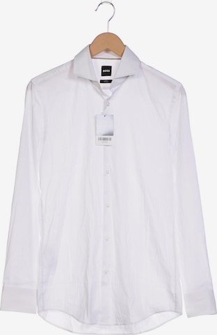 BOSS Black Hemd S in Weiß: Vorderseite