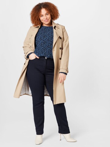 Slimfit Pantaloni 'Betty' di SAMOON in blu
