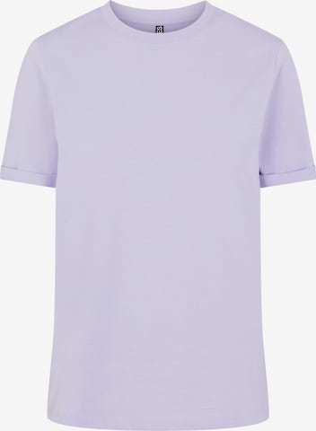 lillā PIECES T-Krekls 'Ria': no priekšpuses