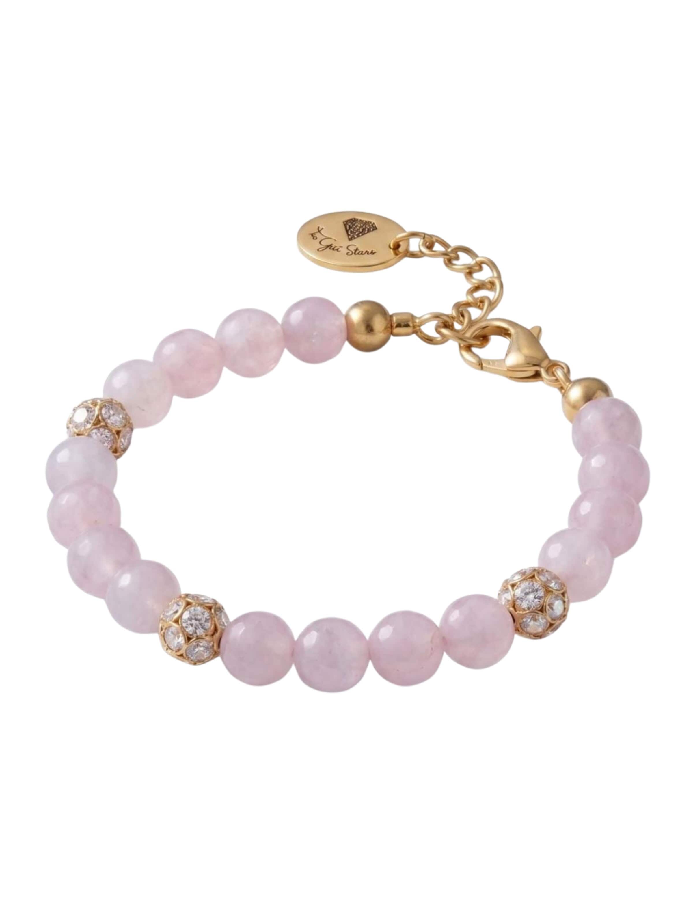 Braccialetto di THE GEM STORIES JEWELRY in rosa