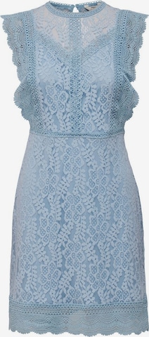 ONLY Koktejlové šaty 'New Karo' – modrá: přední strana