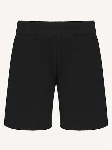 ZUBEK Regular Sporthose in Schwarz