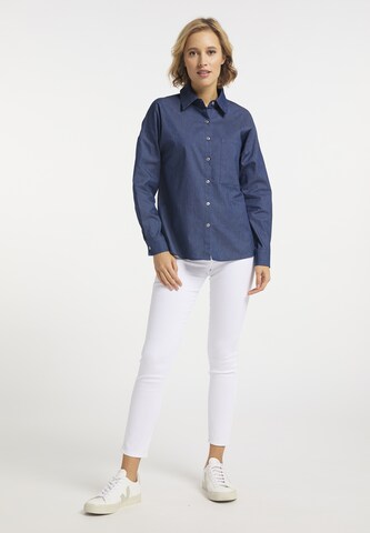 usha BLUE LABEL Bluse in Blau