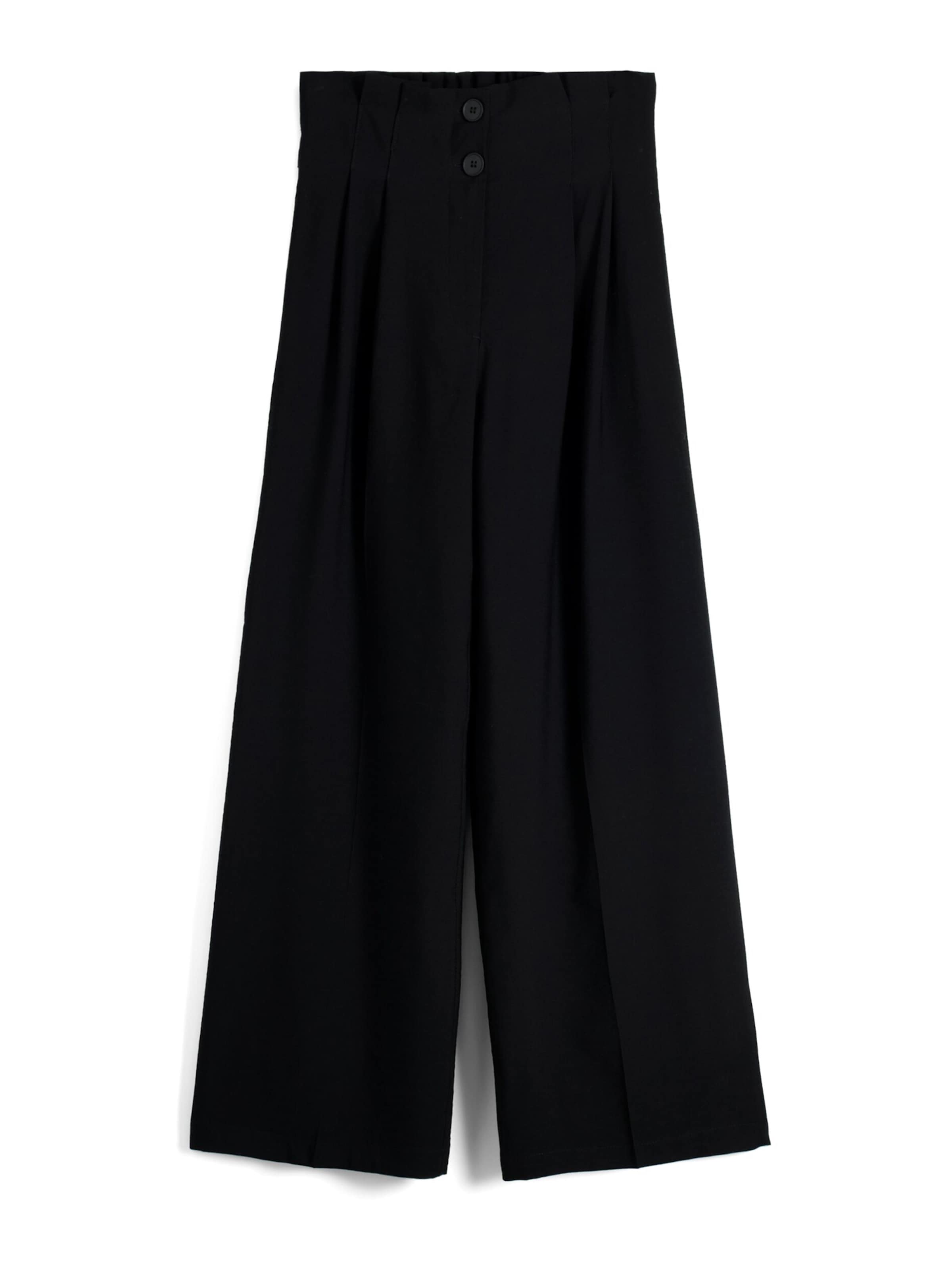 Bershka Cygaretki w kolorze czarny: przód