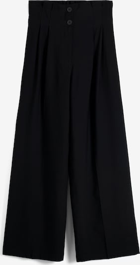 Bershka Kalhoty se sklady v pase - černá, Produkt