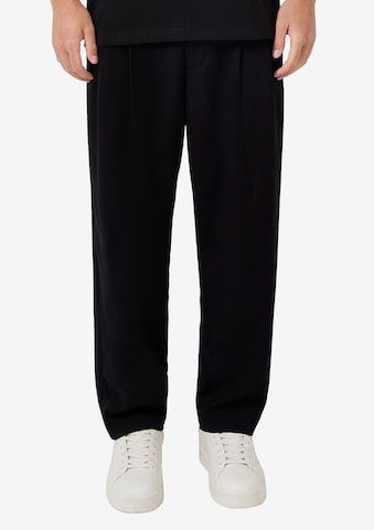 QS Regular Laskoshousut värissä musta: etupuoli