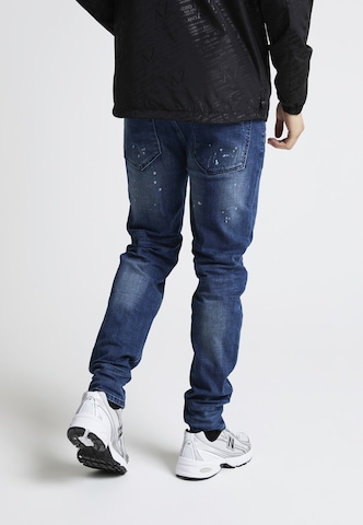 Alessandro Zavetti Slimfit Jeans 'Apollo 005' in Blauw