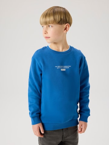 NAME IT - Sudadera en azul: frente