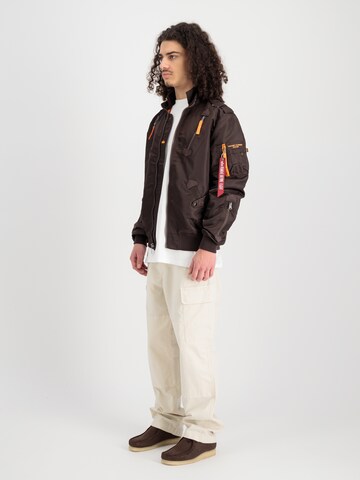 ALPHA INDUSTRIES Between-season jacket 'Falcon II' in Brown