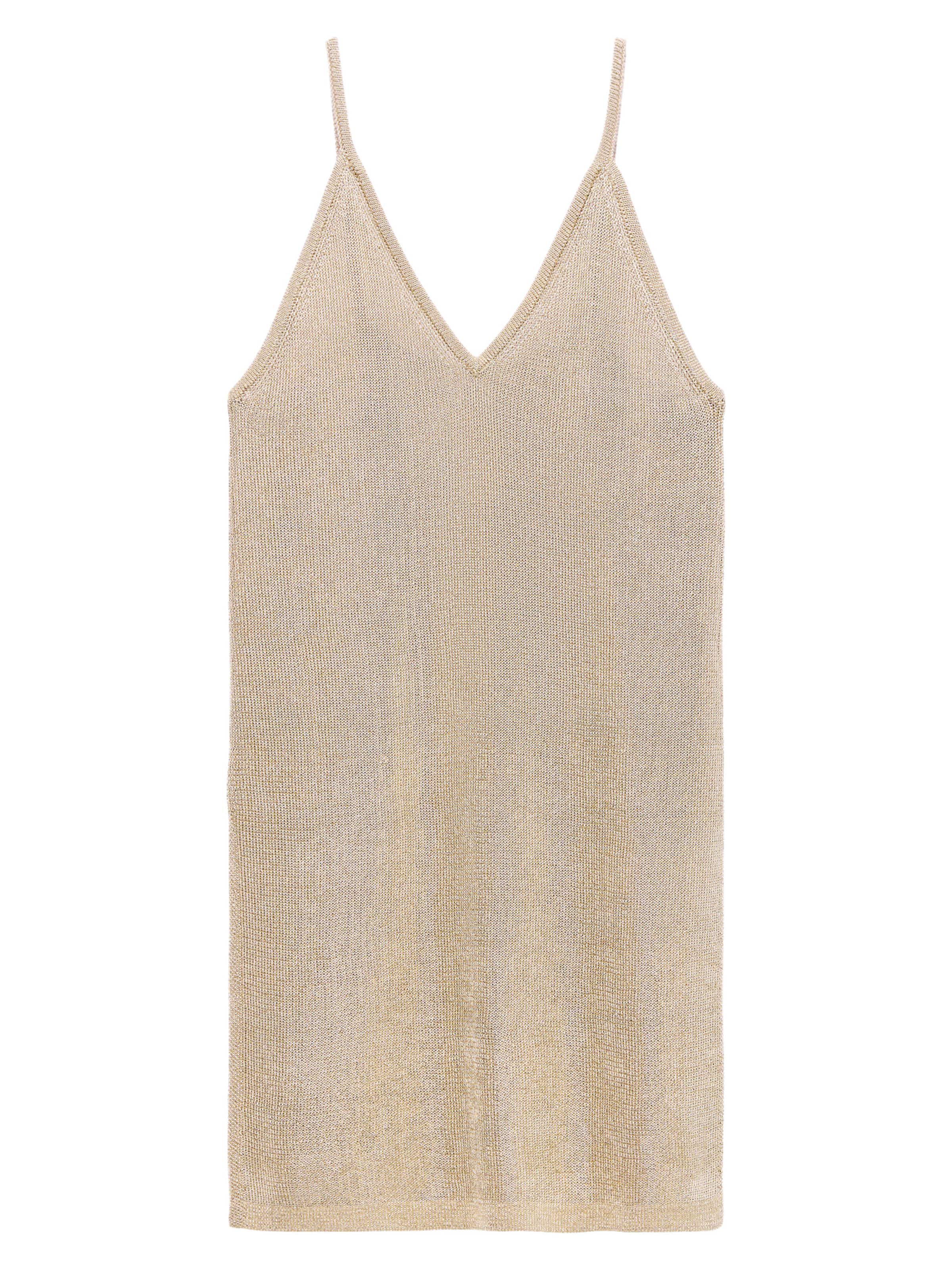 Adolfo Dominguez Top in Gold: front