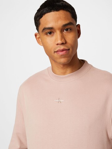 Calvin Klein Jeans - Sweatshirt em rosa