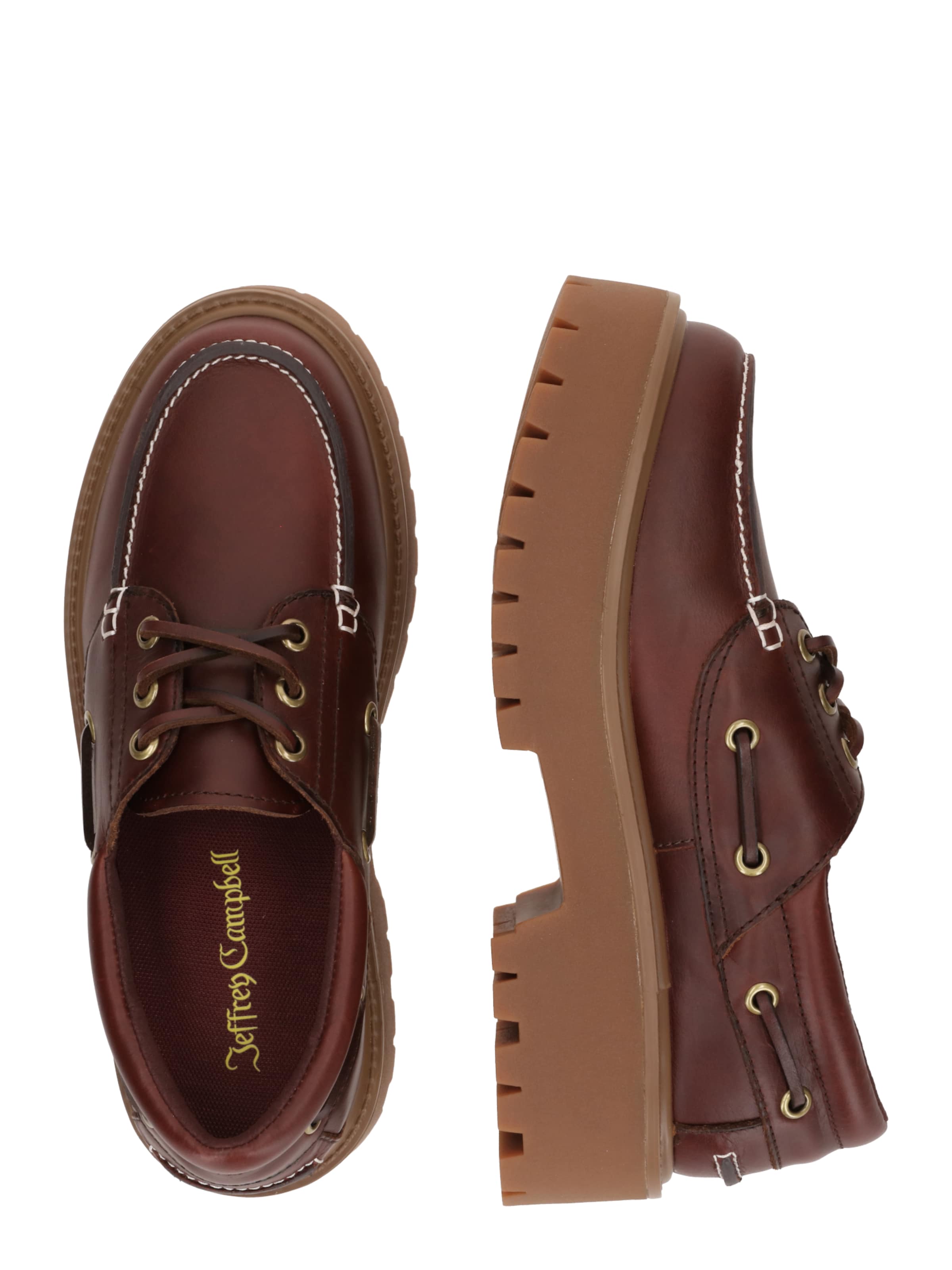 Mocassin 'CRUSHED' Jeffrey Campbell en marron