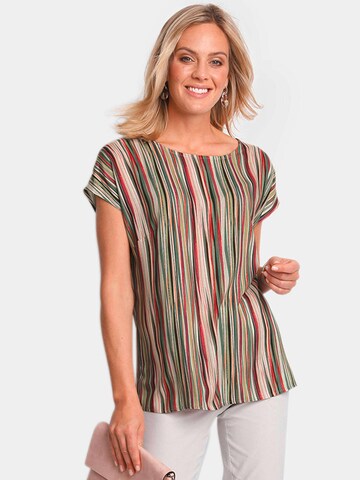 Goldner Bluse in Mischfarben