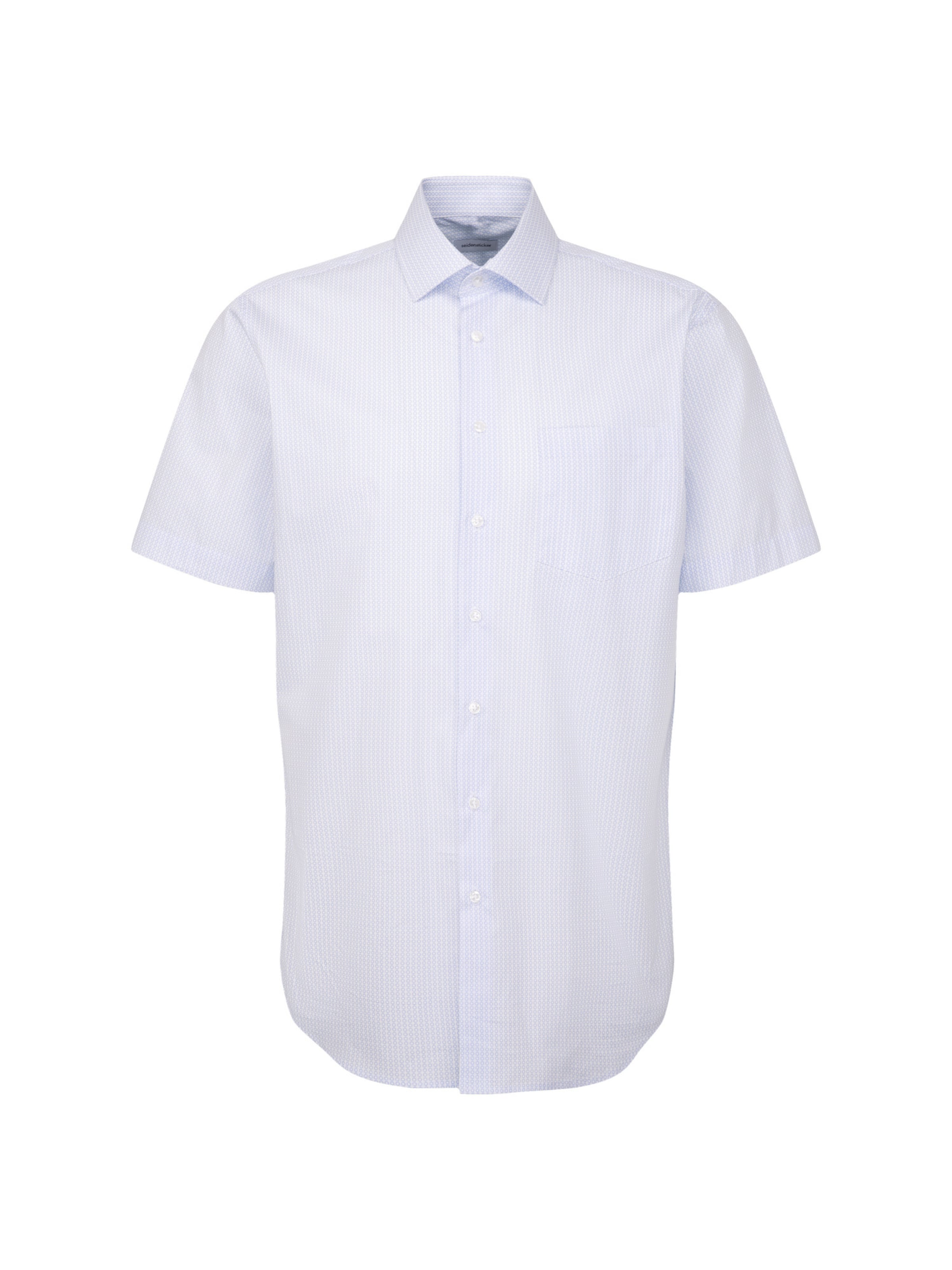 SEIDENSTICKER Regular fit Zakelijk overhemd in Blauw: voorkant