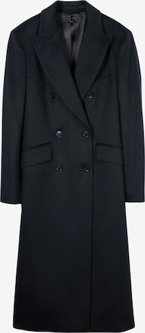 GOBI Cashmere Välikausitakki 'Double-Breasted Long Coat' värissä musta: etupuoli