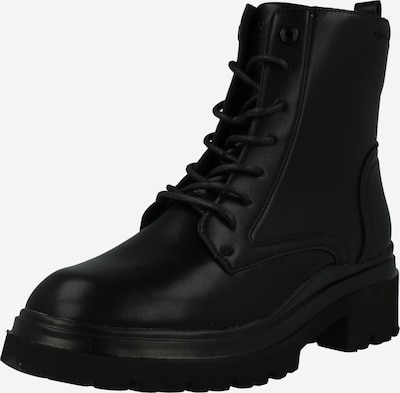 TOM TAILOR Lace-Up Ankle Boots in Black, Item view