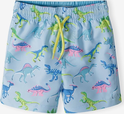 Maudymosi trumpikės iš MINOTI, spalva – mėlyna / šviesiai mėlyna / obuolių spalva / rožių spalva, Prekių apžvalga