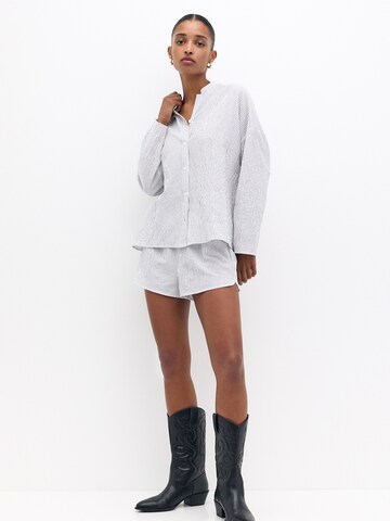 Pull&Bear Blouse in Grijs