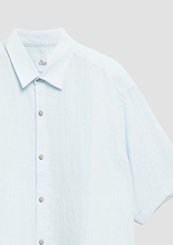 s.Oliver Regular Fit Hemd in Blau