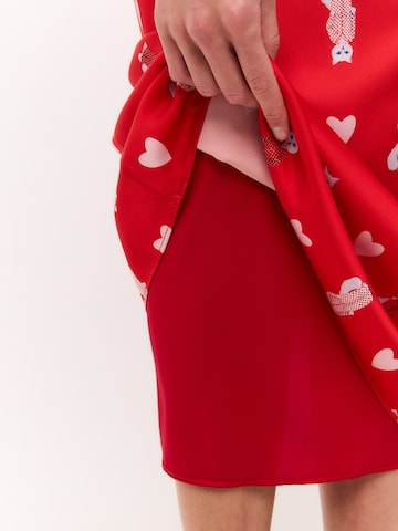 Cat e Lolette Summer dress 'Loungewear dress' in Red
