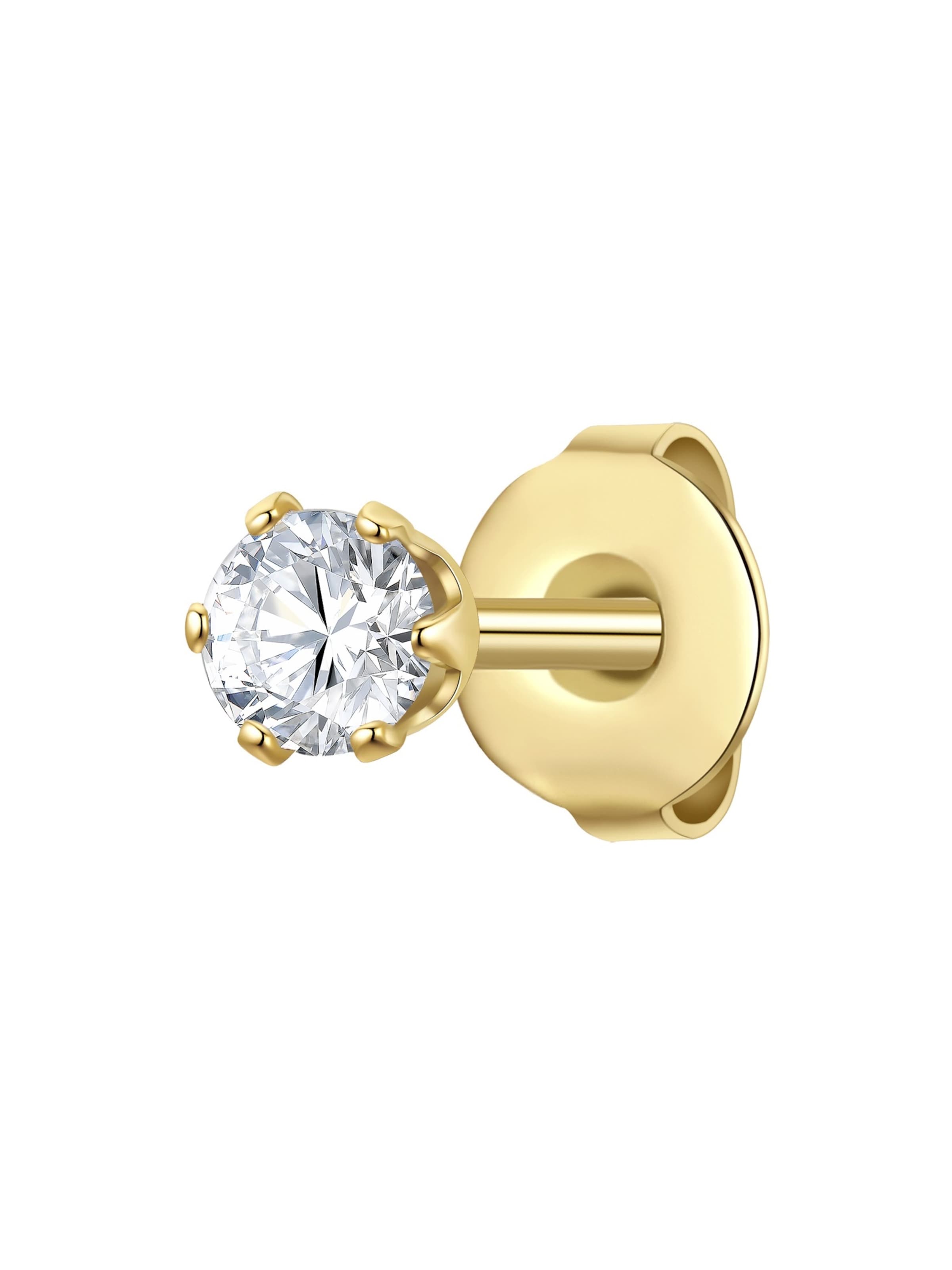 True Rebels Earring in Gold: front