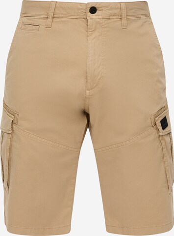 Loosefit Pantalon cargo s.Oliver en beige : devant