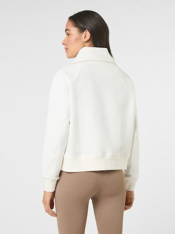 FILA Sweatshirt 'MONTELORO relaxed high collar scuba jacket'‌ in Weiß